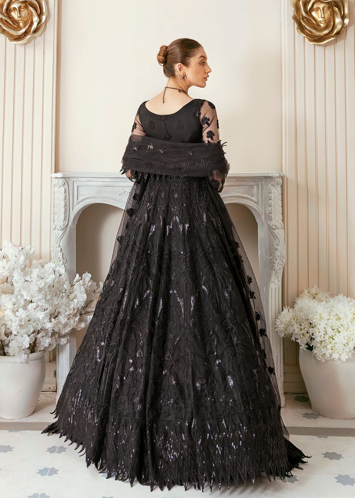 AKBAR ASLAM VRITRA U-1372 FORMAL COLLECTION STITCHED - Riwayat-e-khas