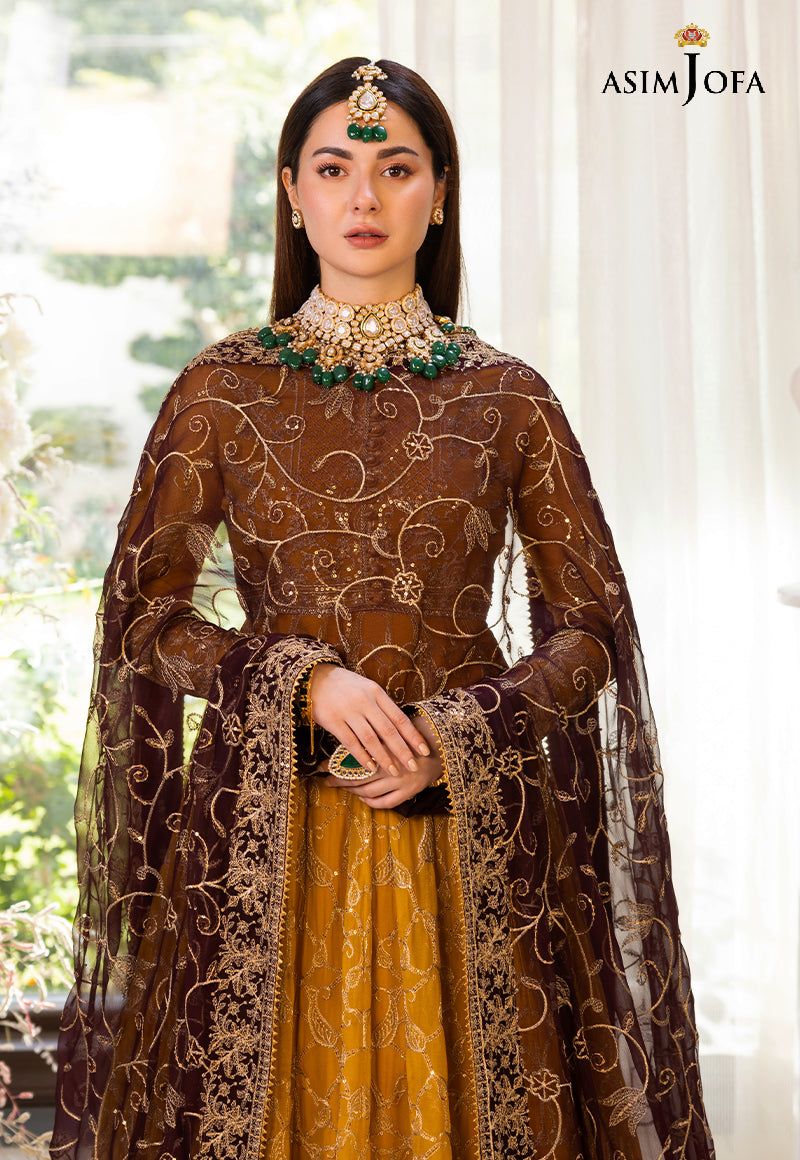 ASIM JOFA LUXUR PRET AJHJ-18 STITCHED - Riwayat-e-khas