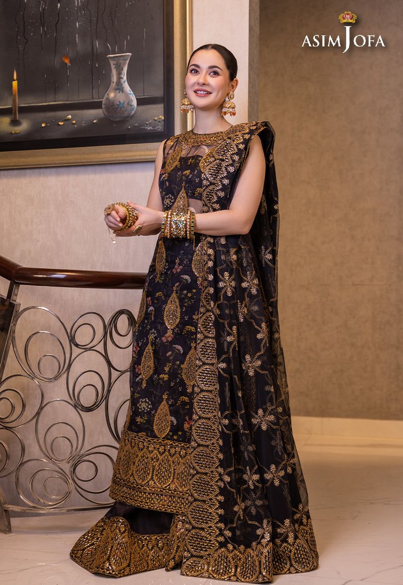 ASIM JOFA LUXUR PRET AJHJ-23 STITCHED - Riwayat-e-khas