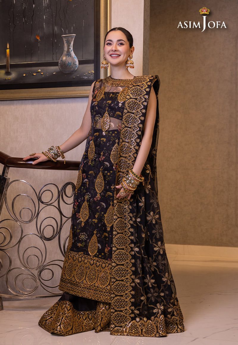 ASIM JOFA LUXUR PRET AJHJ-23 STITCHED - Riwayat-e-khas