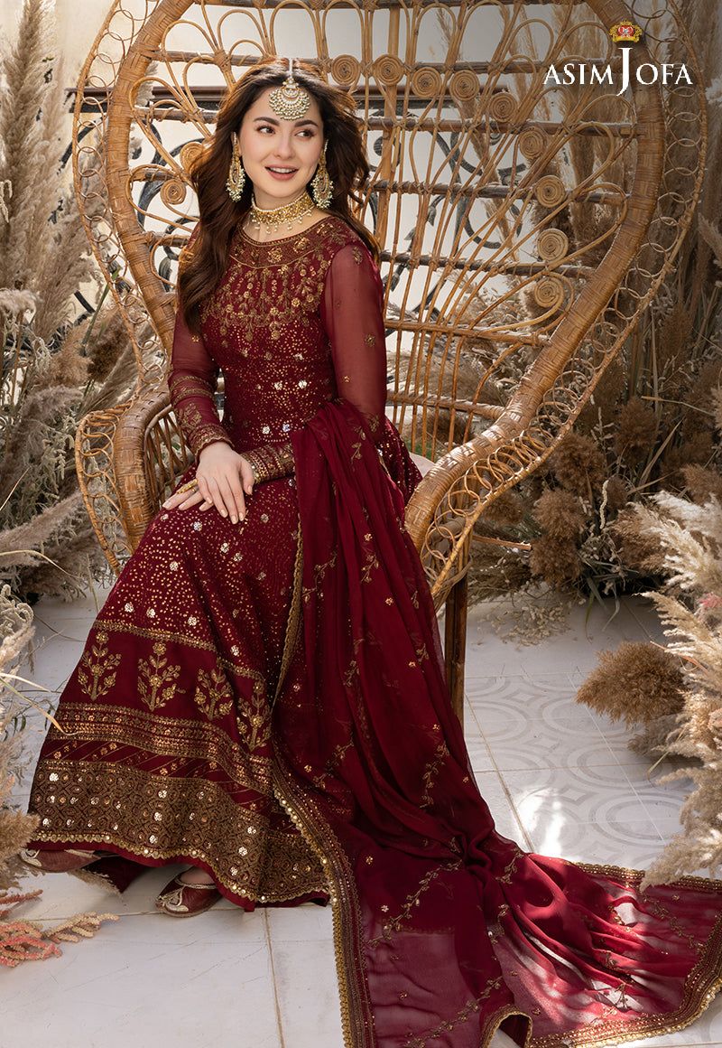 ASIM JOFA LUXUR PRET AJHJ-29 STITCHED - Riwayat e Khas