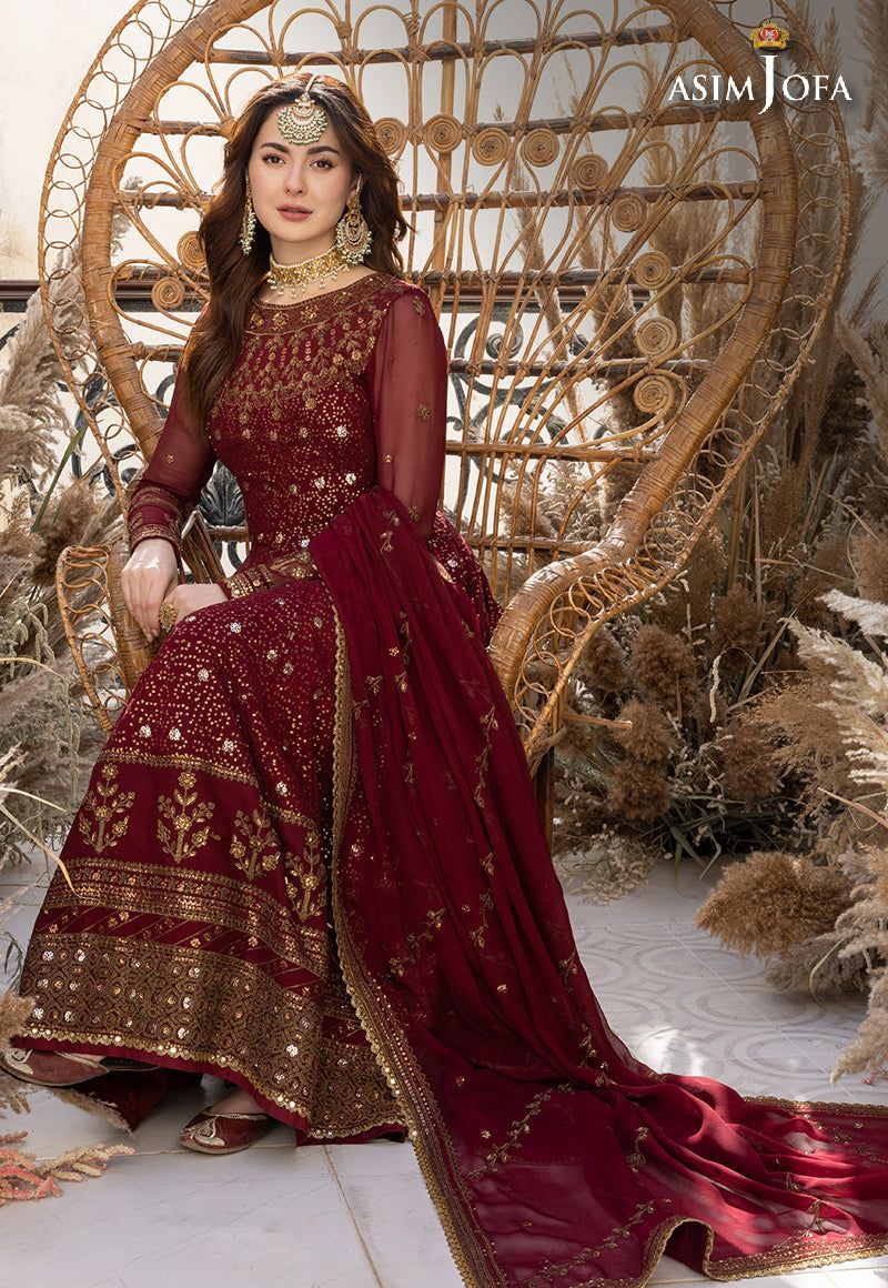 ASIM JOFA LUXUR PRET AJHJ-29 STITCHED - Riwayat e Khas