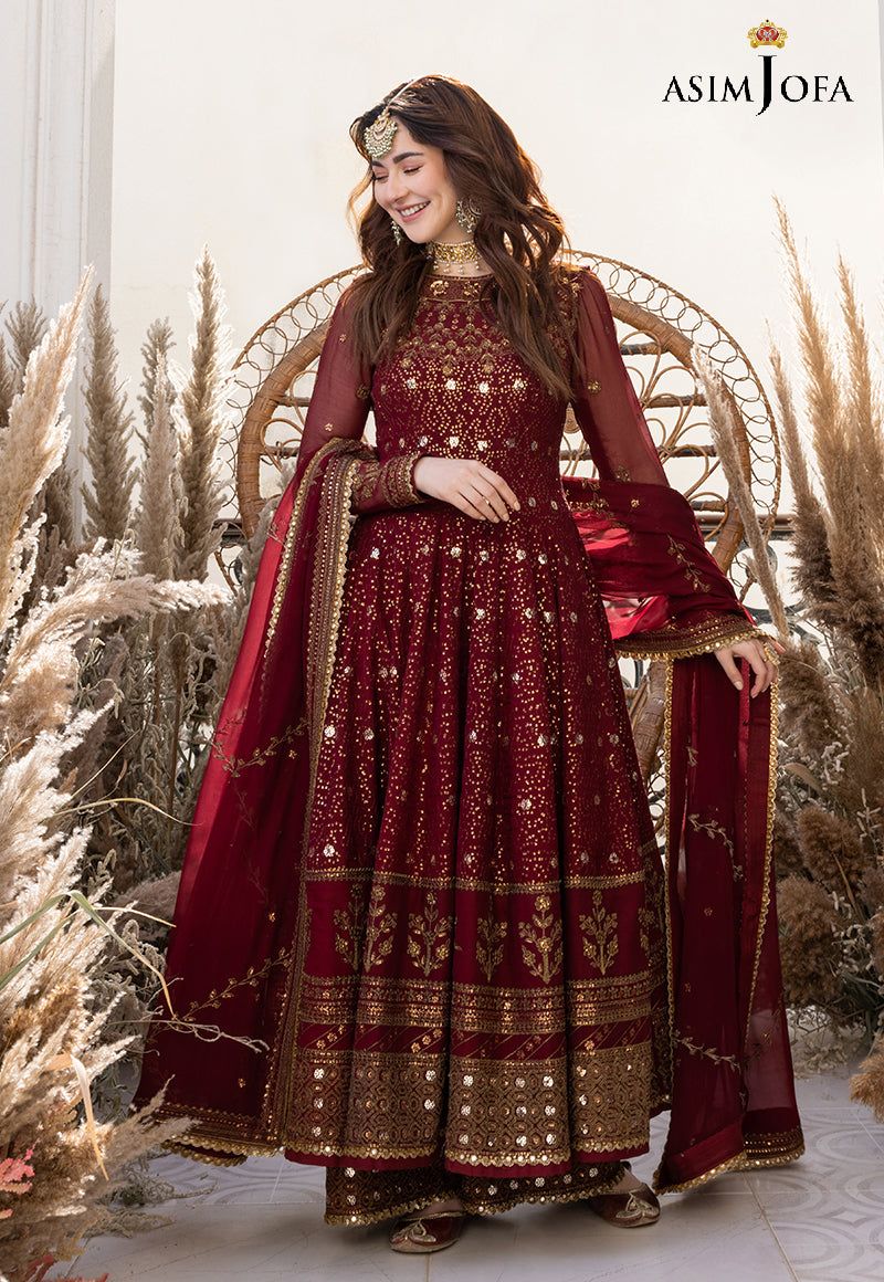 ASIM JOFA LUXUR PRET AJHJ-29 STITCHED - Riwayat e Khas