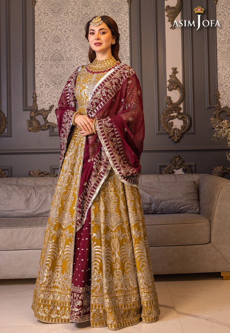 ASIM JOFA LUXUR PRET AJHJ-22 STITCHED - Riwayat-e-khas