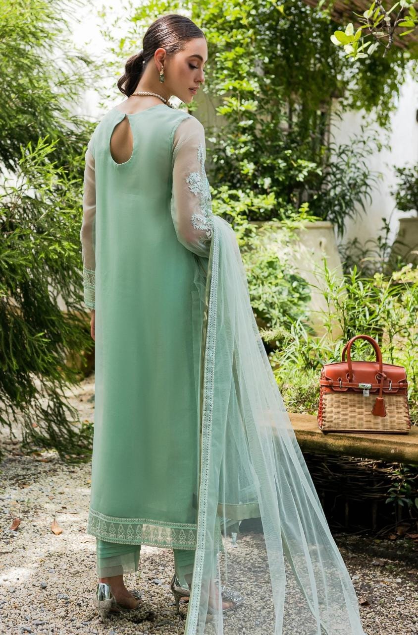Maryum N Maria | Sorina Luxury Chiffon 23 | Beach Glass (MW23-504) - House Of Anaya