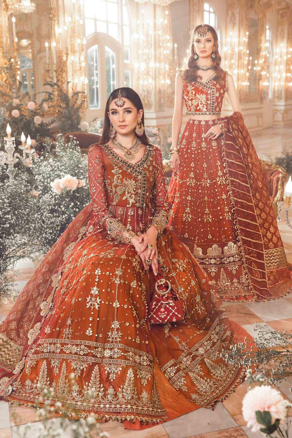 Maria B - Maroon BD-2705 - House Of Anaya