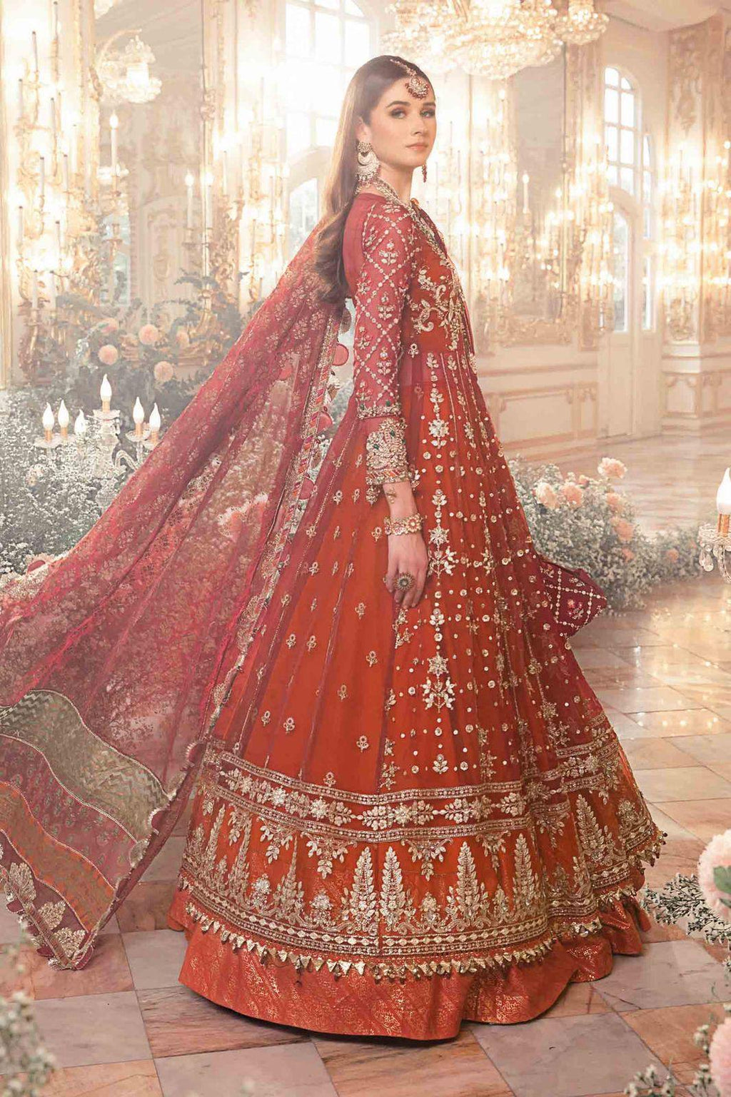 Maria B - Maroon BD-2705 - House Of Anaya