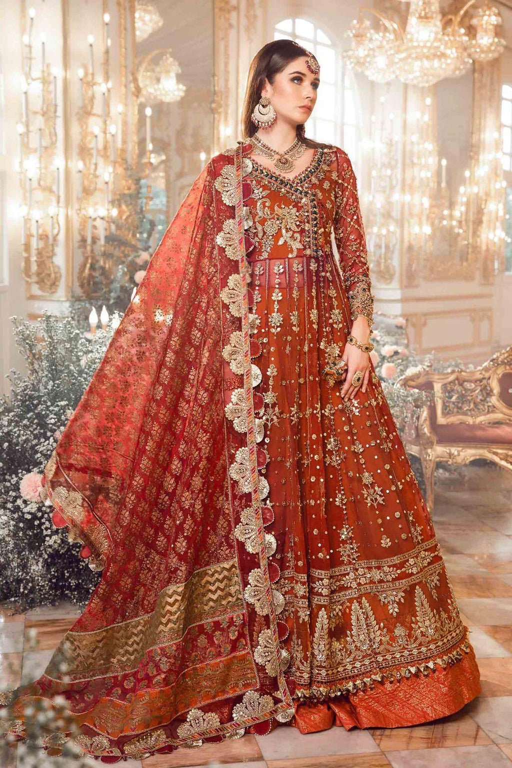 Maria B - Maroon BD-2705 - House Of Anaya