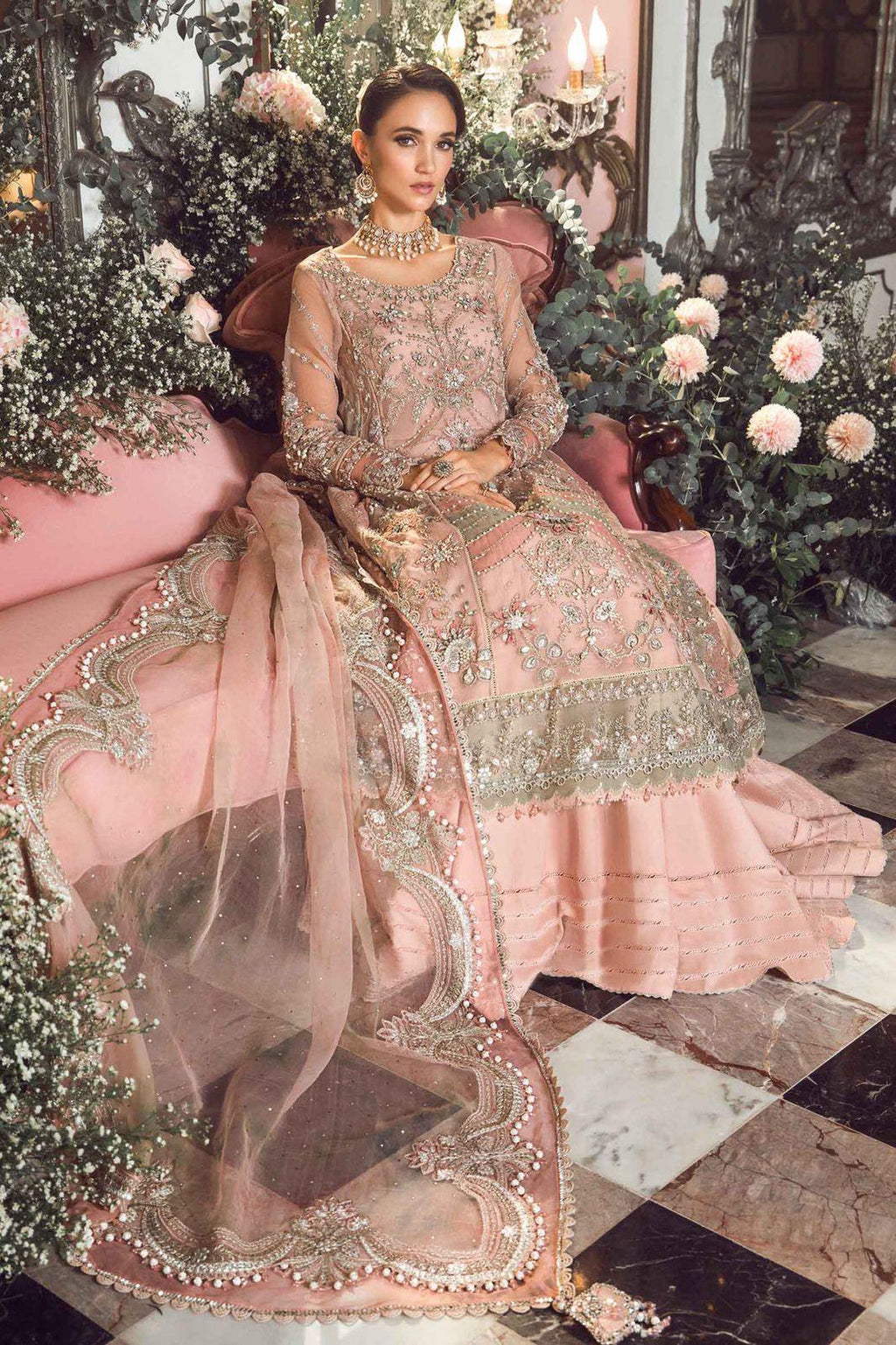 Maria B - Pastel Pink BD-2706 - House Of Anaya