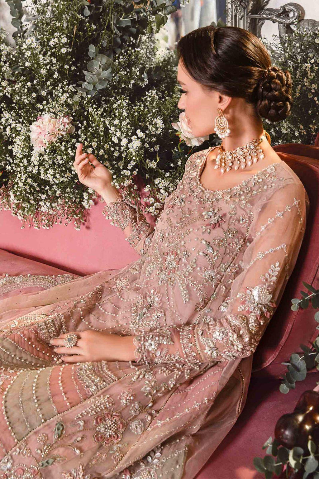 Maria B - Pastel Pink BD-2706 - House Of Anaya