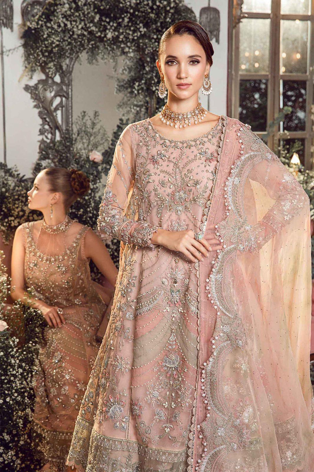 Maria B - Pastel Pink BD-2706 - House Of Anaya