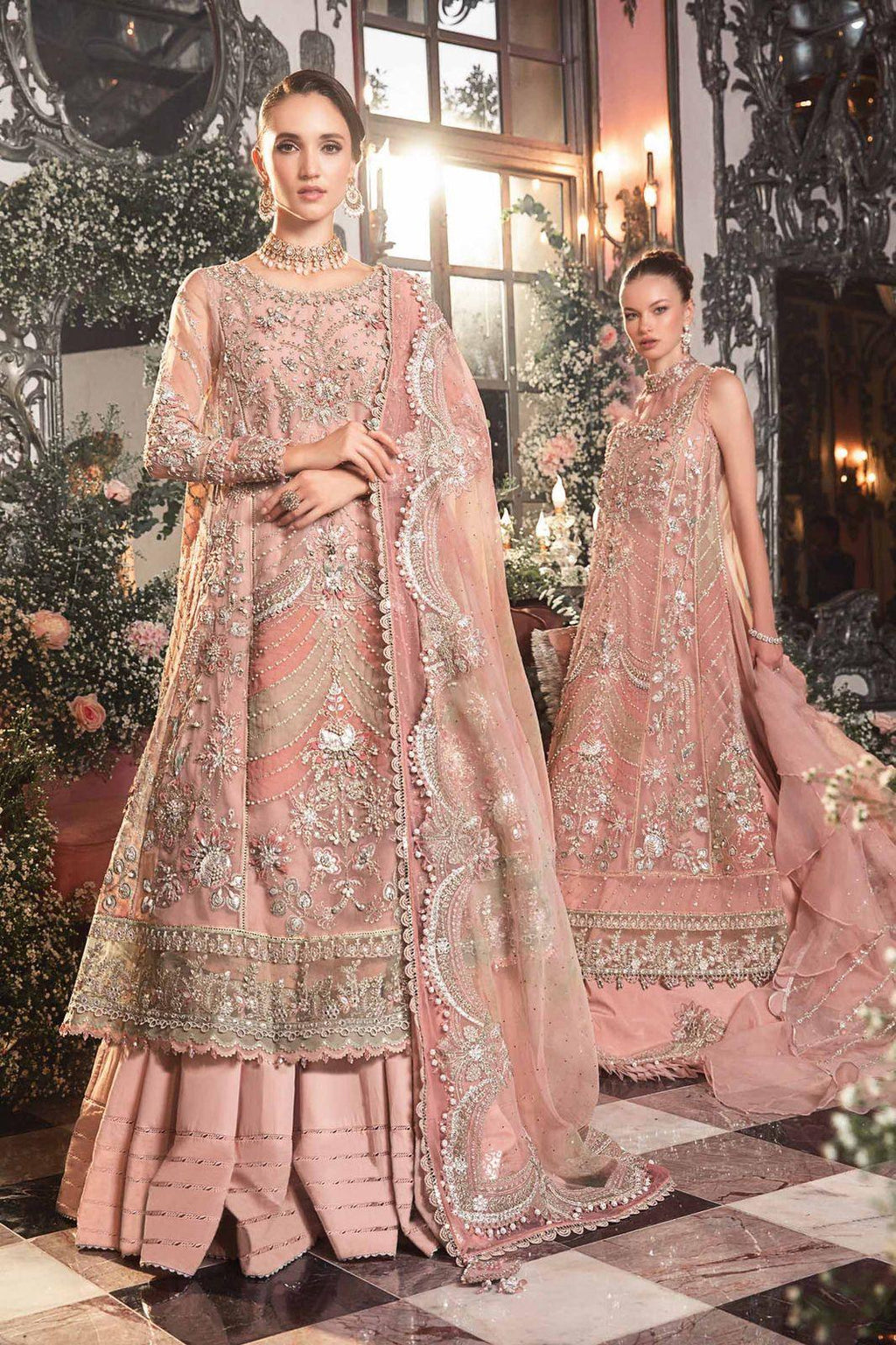 Maria B - Pastel Pink BD-2706 - House Of Anaya