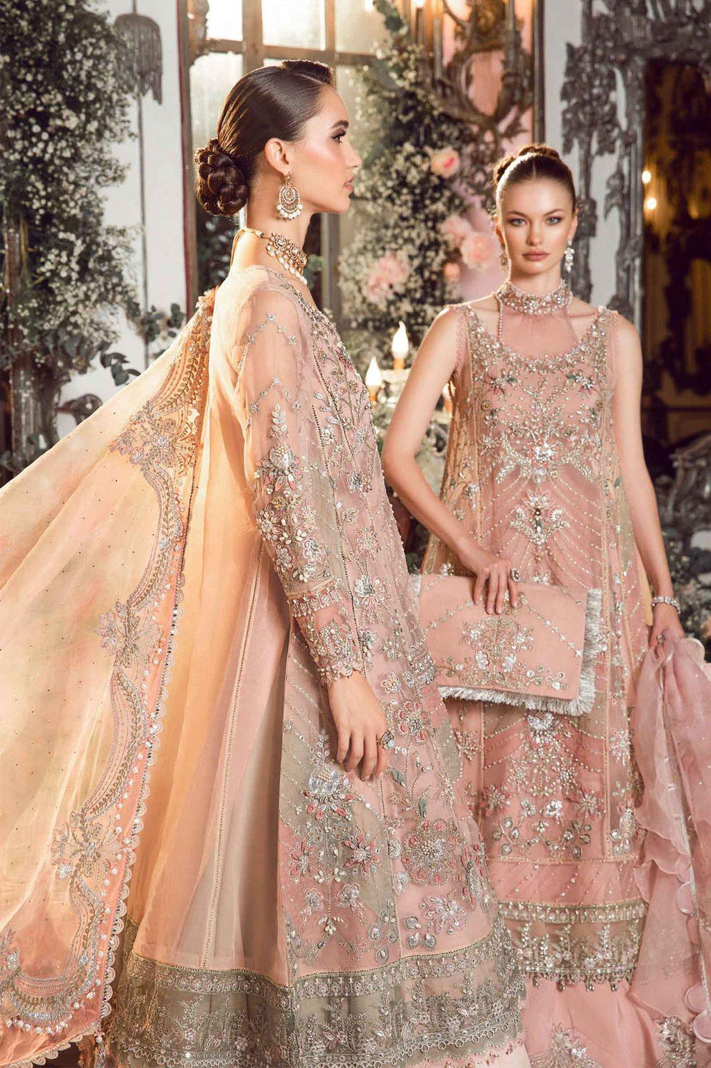 Maria B - Pastel Pink BD-2706 - House Of Anaya