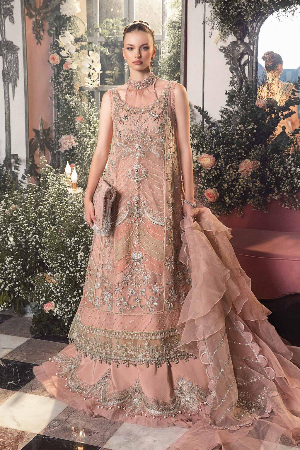 Maria B - Pastel Pink BD-2706 - House Of Anaya