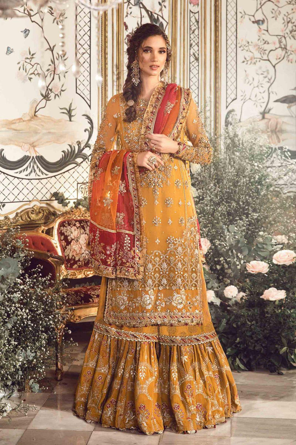 Maria B - Mustard-BD 2707 - House Of Anaya