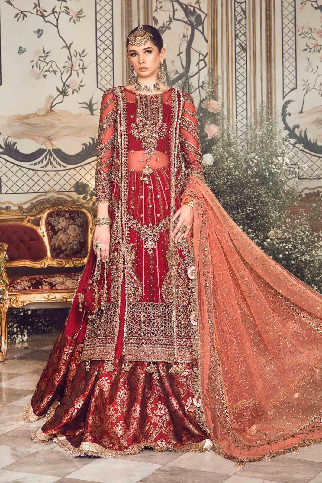 Maria B - Maroon BD-2708 - House Of Anaya