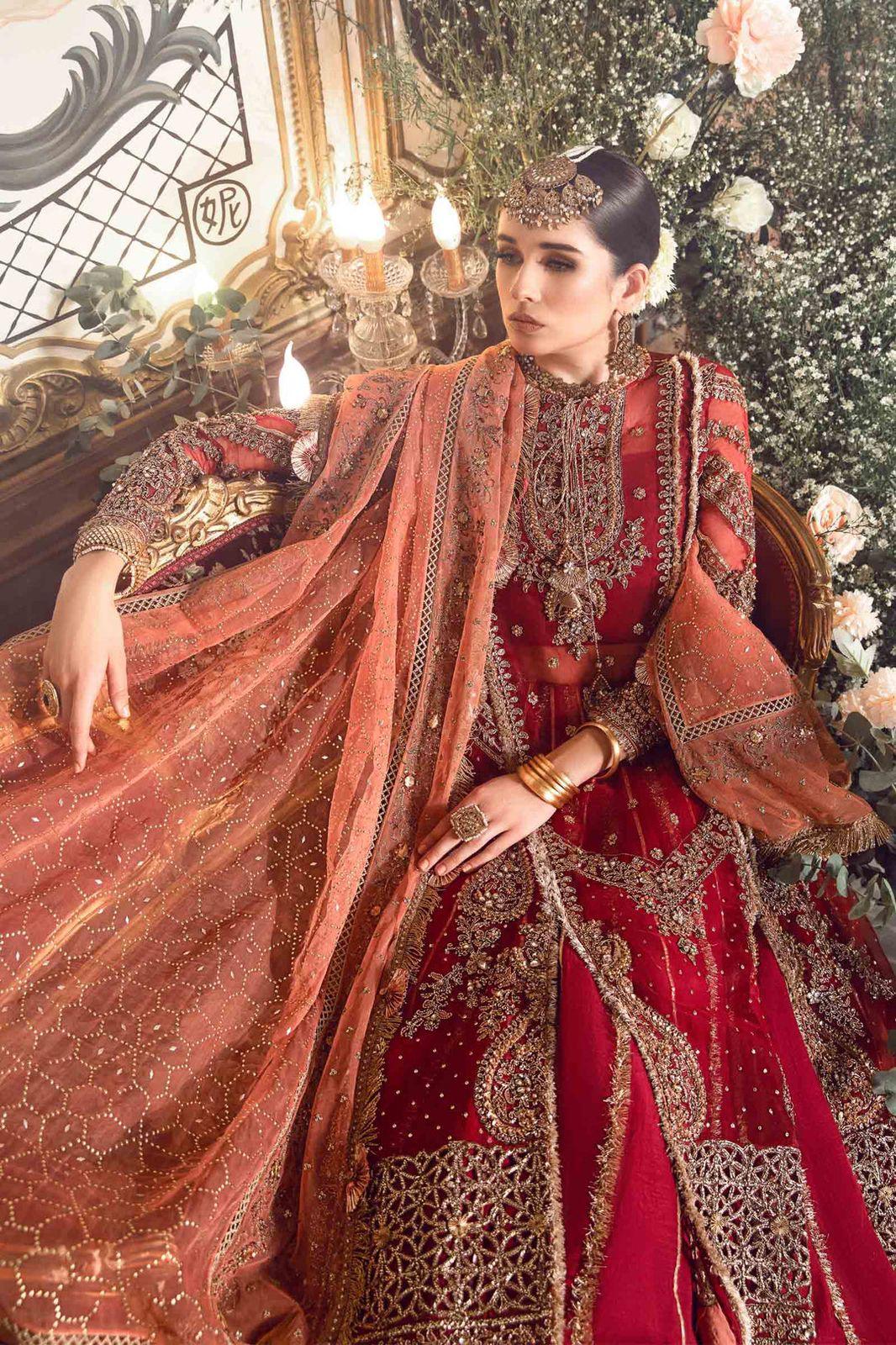 Maria B - Maroon BD-2708 - House Of Anaya