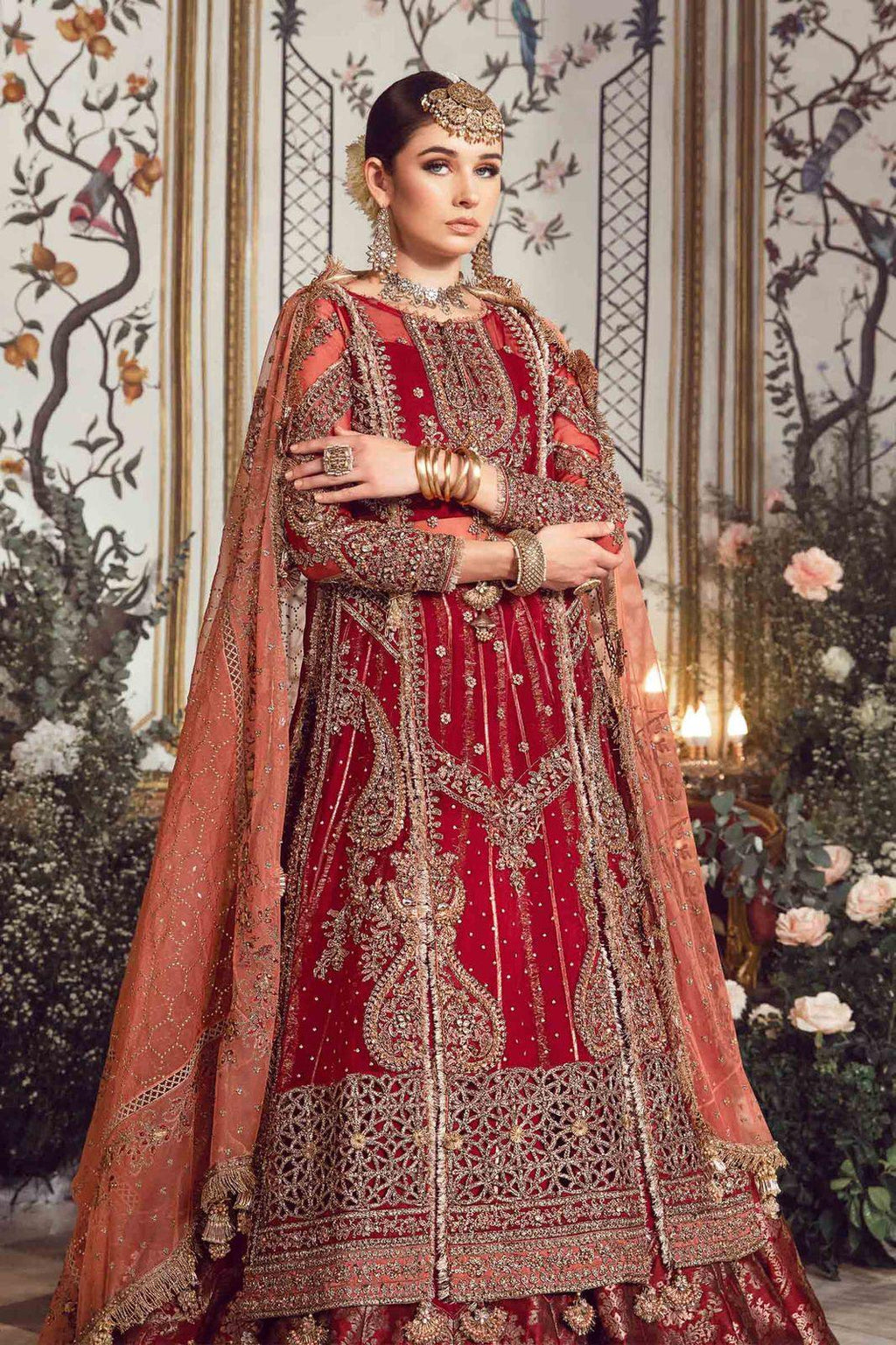 Maria B - Maroon BD-2708 - House Of Anaya