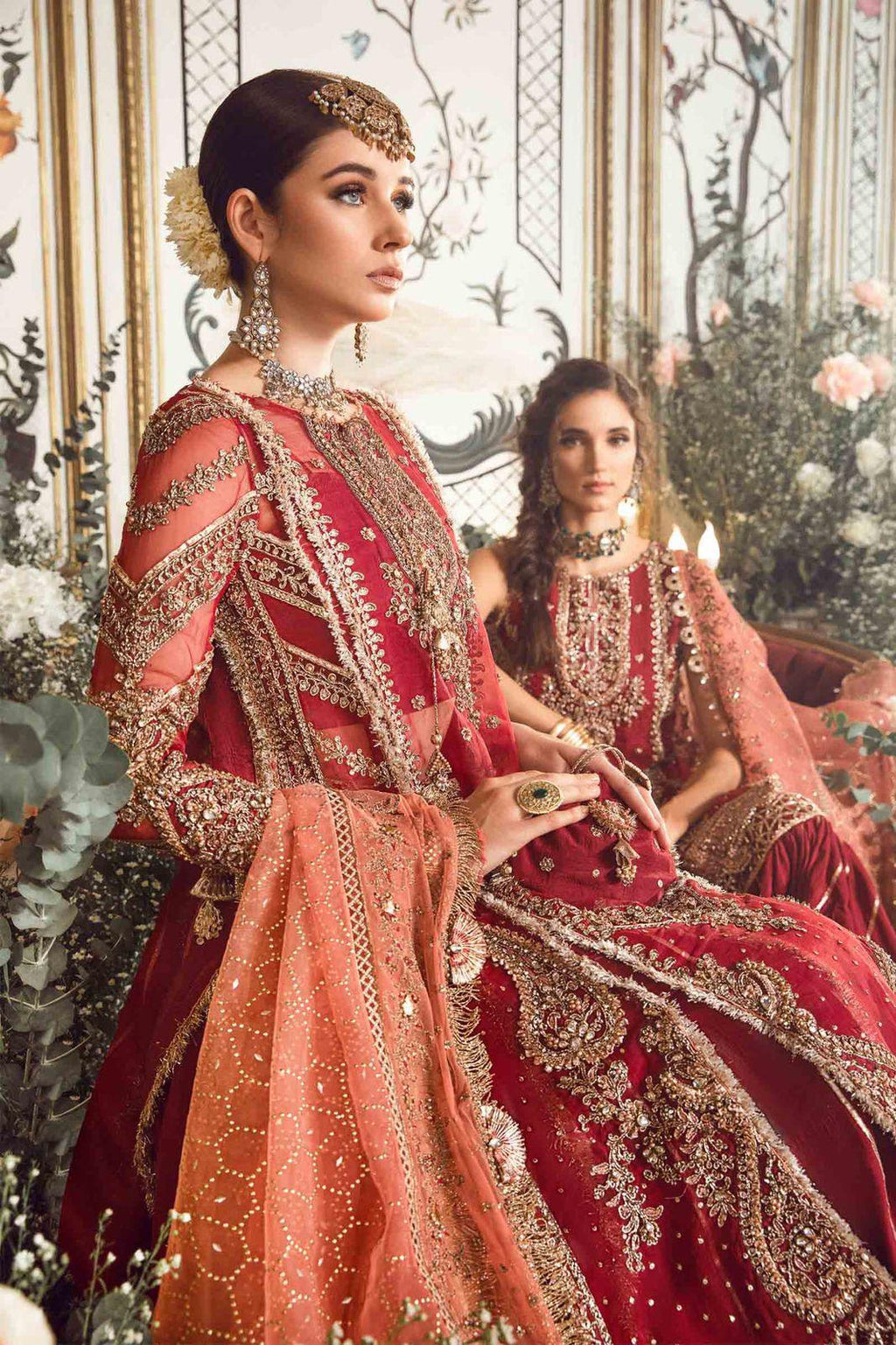 Maria B - Maroon BD-2708 - House Of Anaya