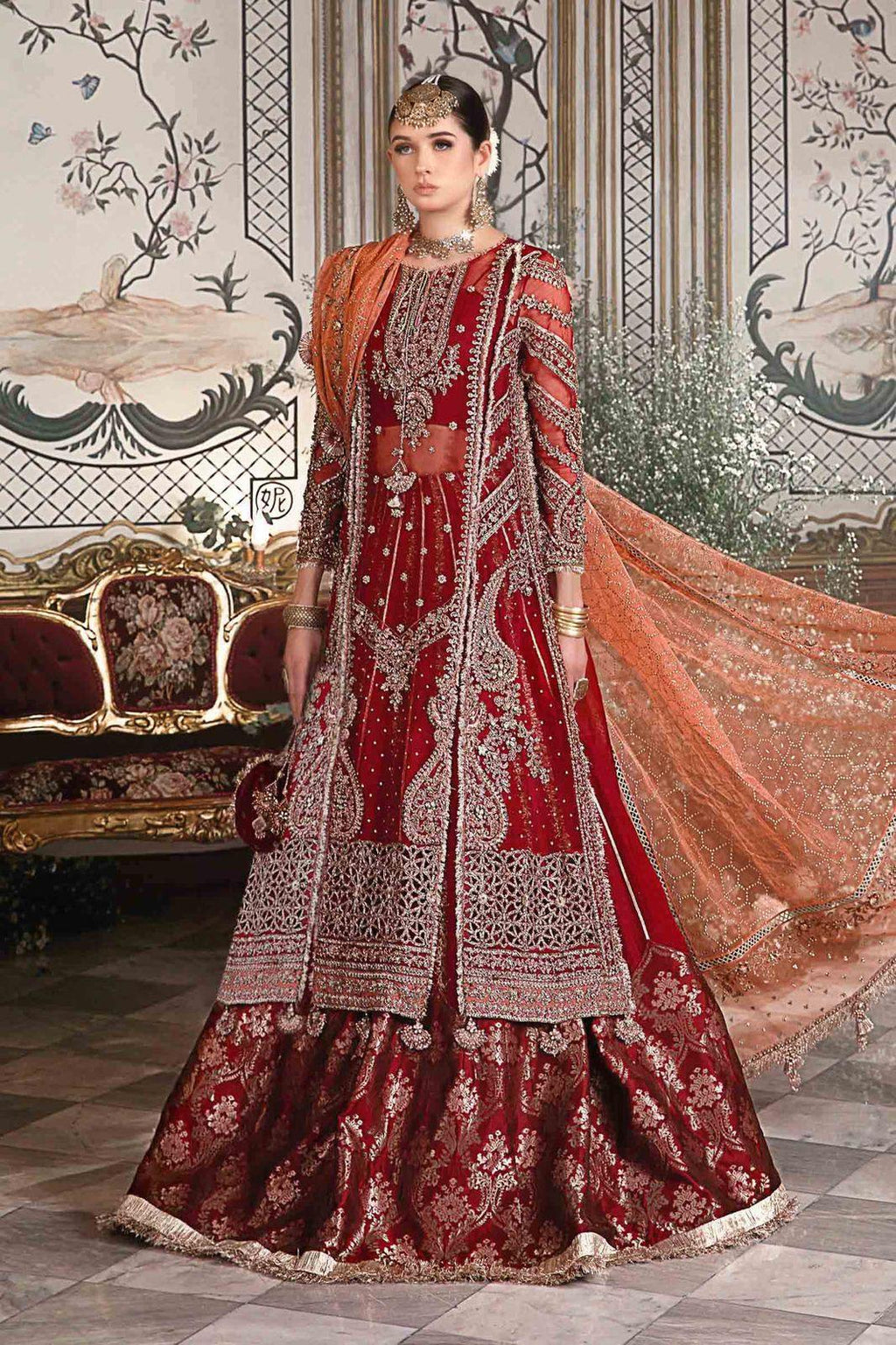 Maria B - Maroon BD-2708 - House Of Anaya