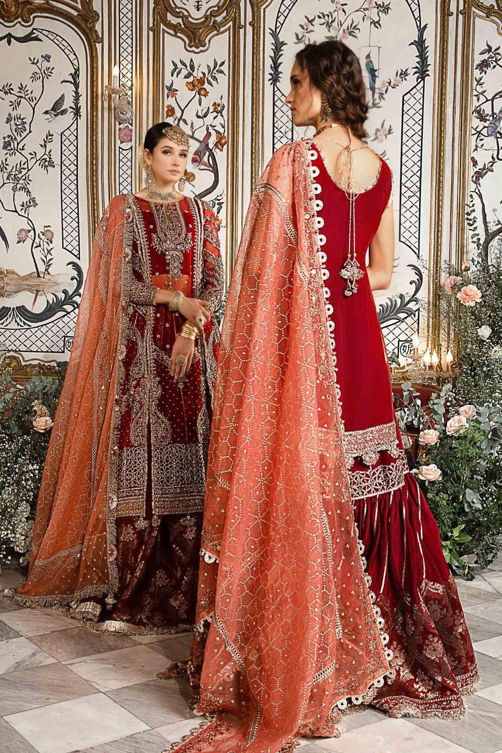 Maria B - Maroon BD-2708 - House Of Anaya