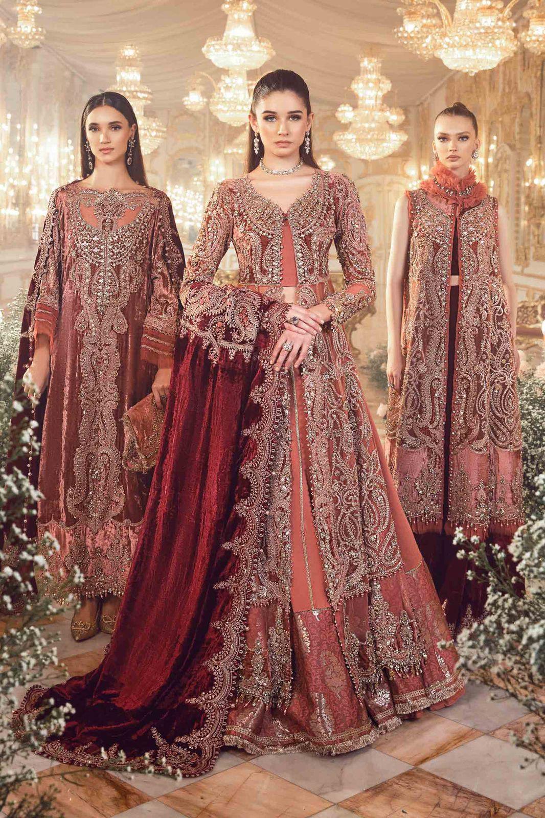 Maria B - Salmon Pink BD-2701 - House Of Anaya