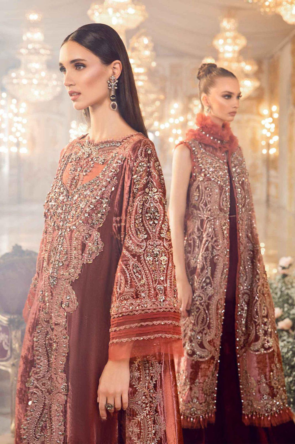 Maria B - Salmon Pink BD-2701 - House Of Anaya