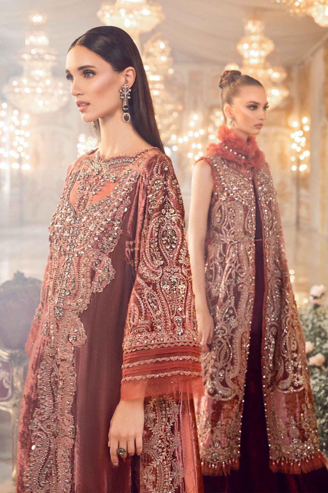 Maria B - Salmon Pink BD-2701 - House Of Anaya
