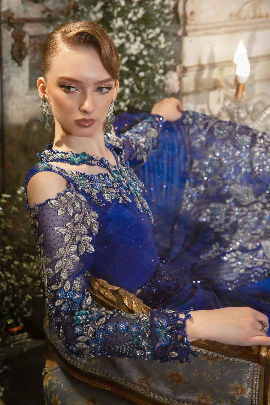 Maria B - Cobalt Blue BD-2704 - House Of Anaya