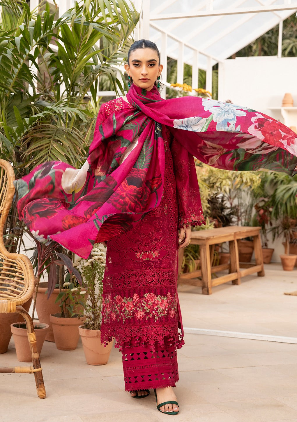 Elaf Premium | Luxury Lawn 25 | ELM-10 GULNAR
