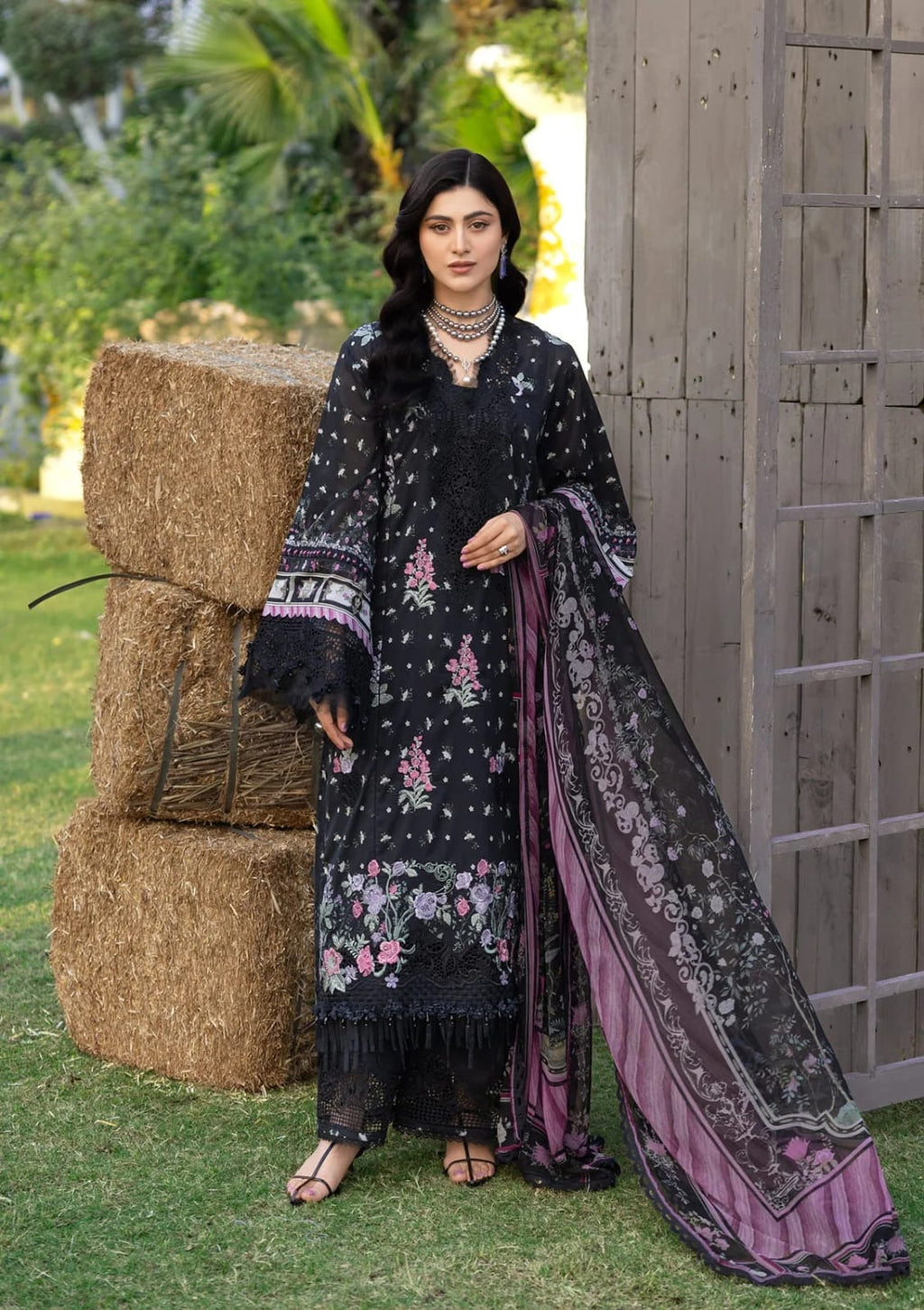 Elaf Premium | CHIKANKARI PRINTS 26 | ERC-7A ARZO