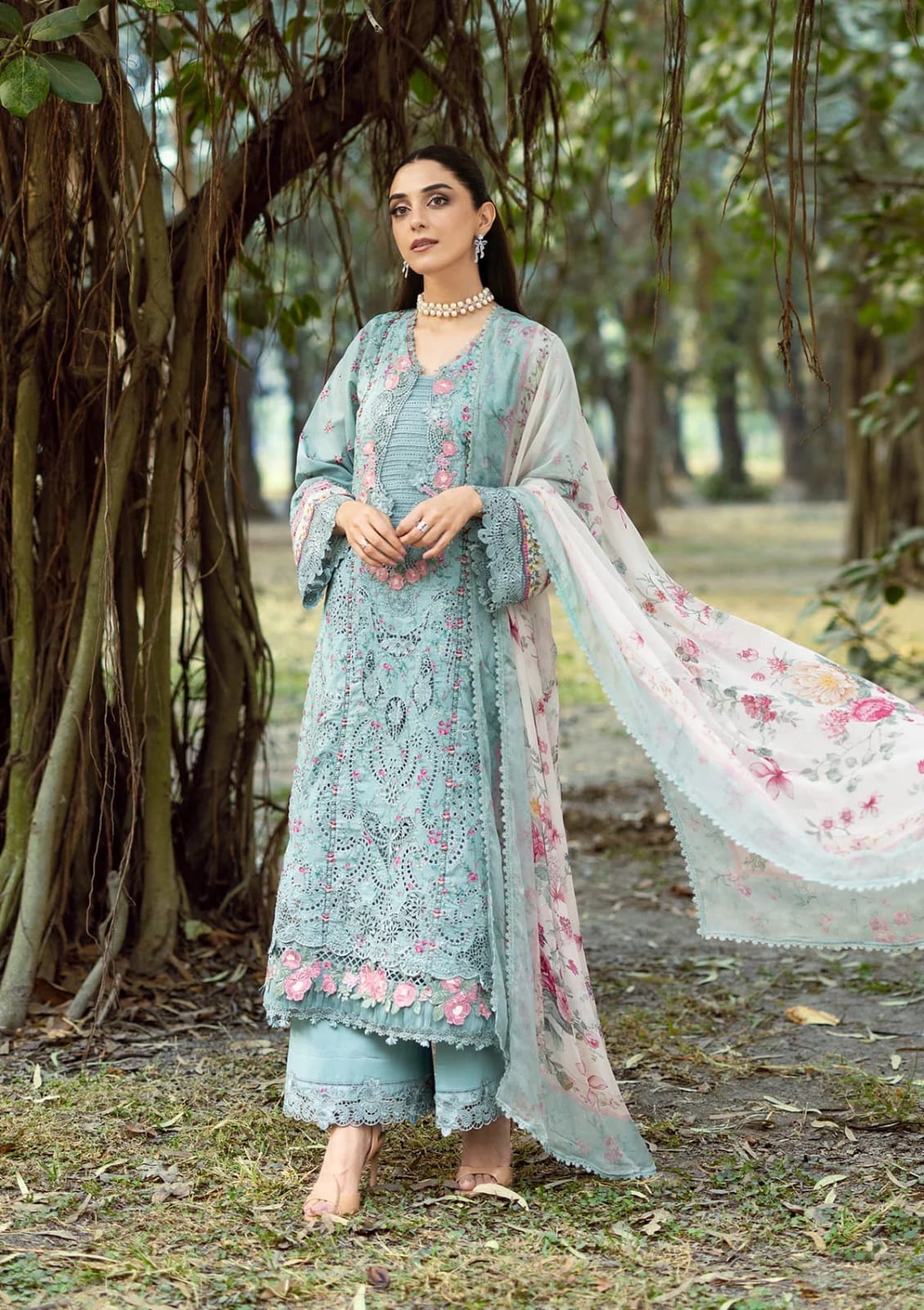 Elaf Premium | CHIKANKARI PRINTS 26 | ERC-2B BATIK