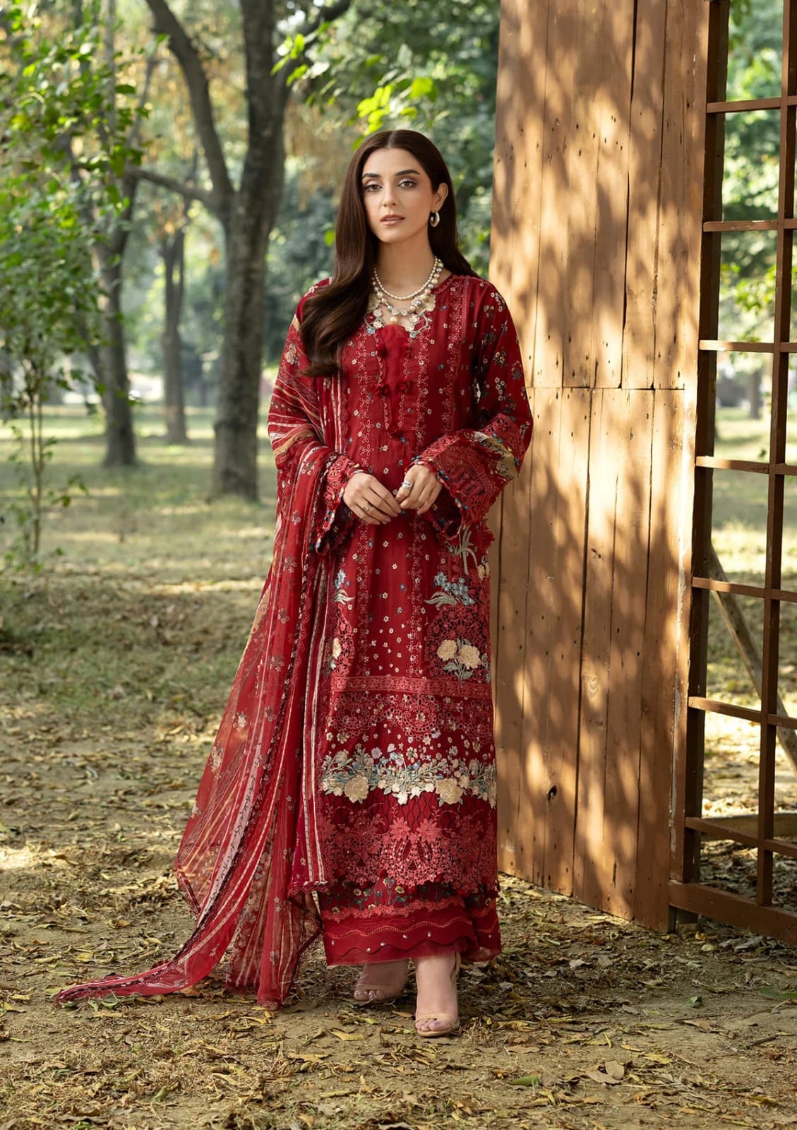 Elaf Premium | CHIKANKARI PRINTS 26 | ERC-1B MARJAAN
