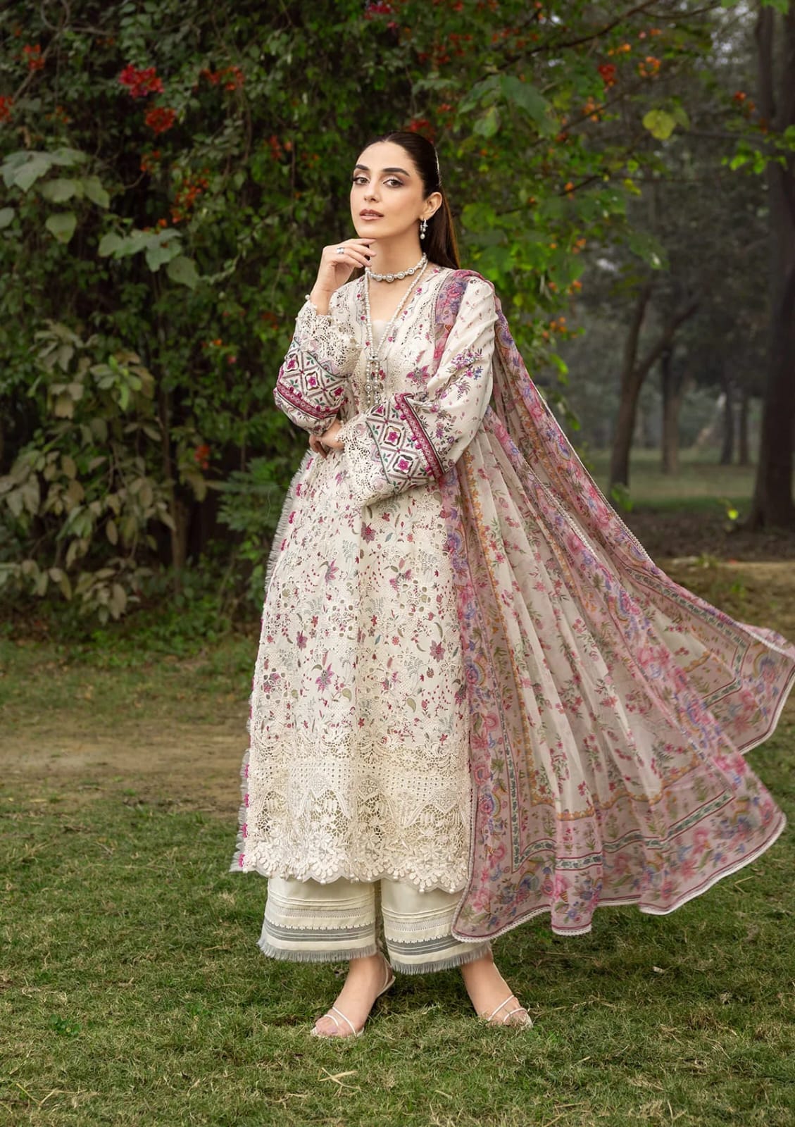 Elaf Premium | CHIKANKARI PRINTS 26 | ERC-5A MEHR
