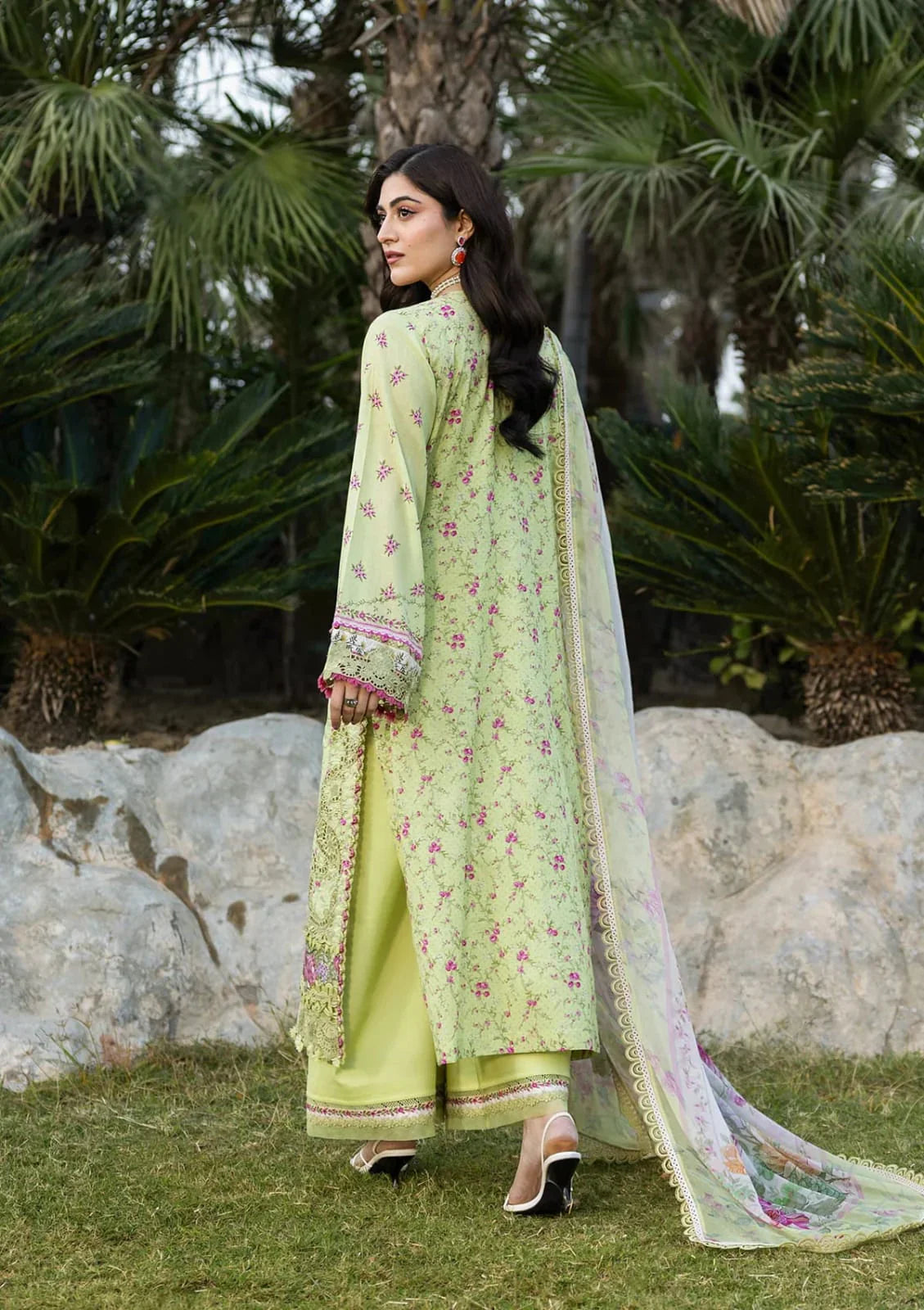 Elaf Premium | CHIKANKARI PRINTS 26 | ERC-2A HINA