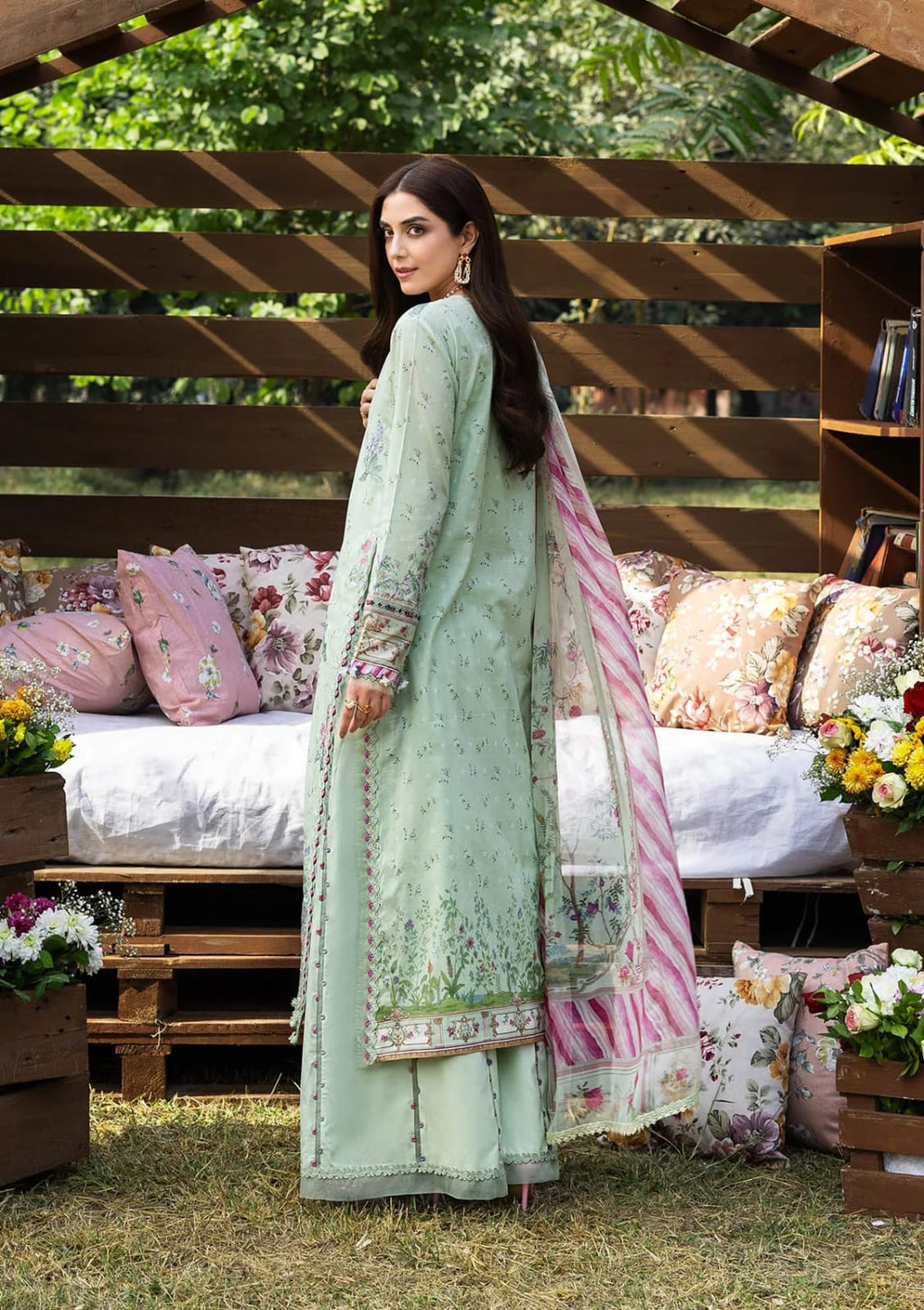 Elaf Premium | CHIKANKARI PRINTS 26 | ERC-7B NAHL