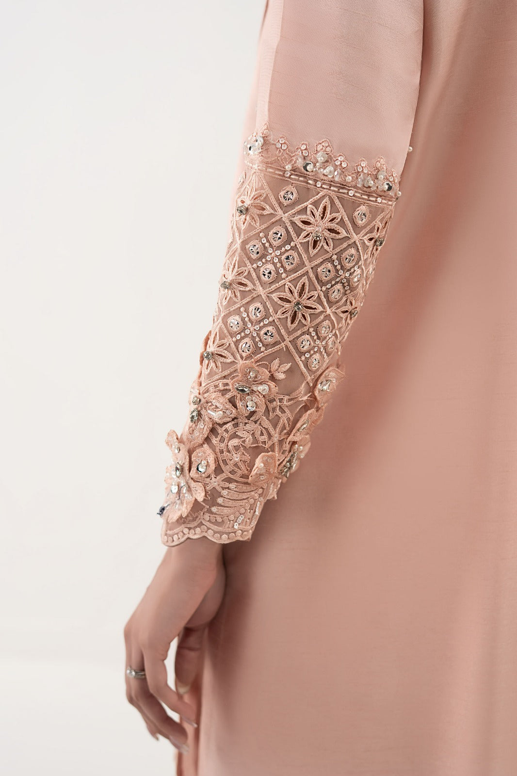 Maria B | Eid Collection 26 | 3 Piece Embroidered Raw Silk Suit