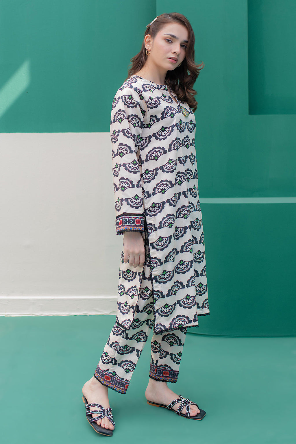 Zellbury | Summer Pret | Kurta Trouser - 2809 - Libasekhas