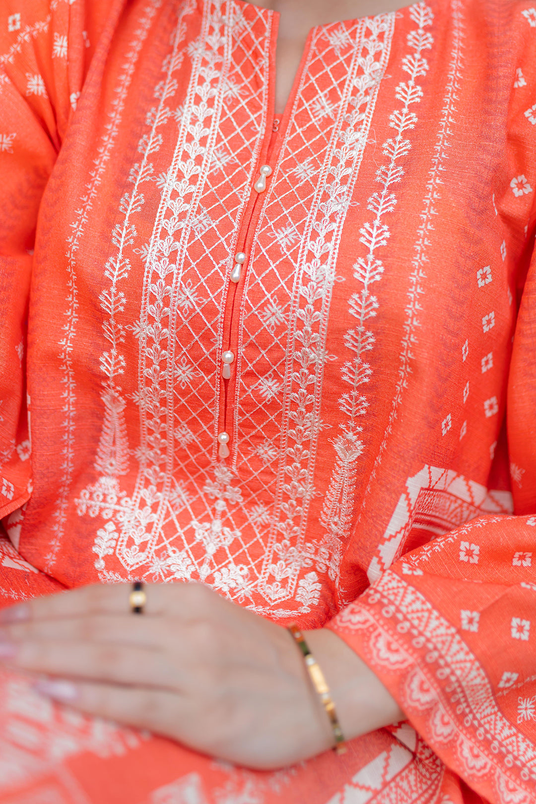 Zellbury | Winter Pret | Embroidered Kurta - 2970 - Libasekhas