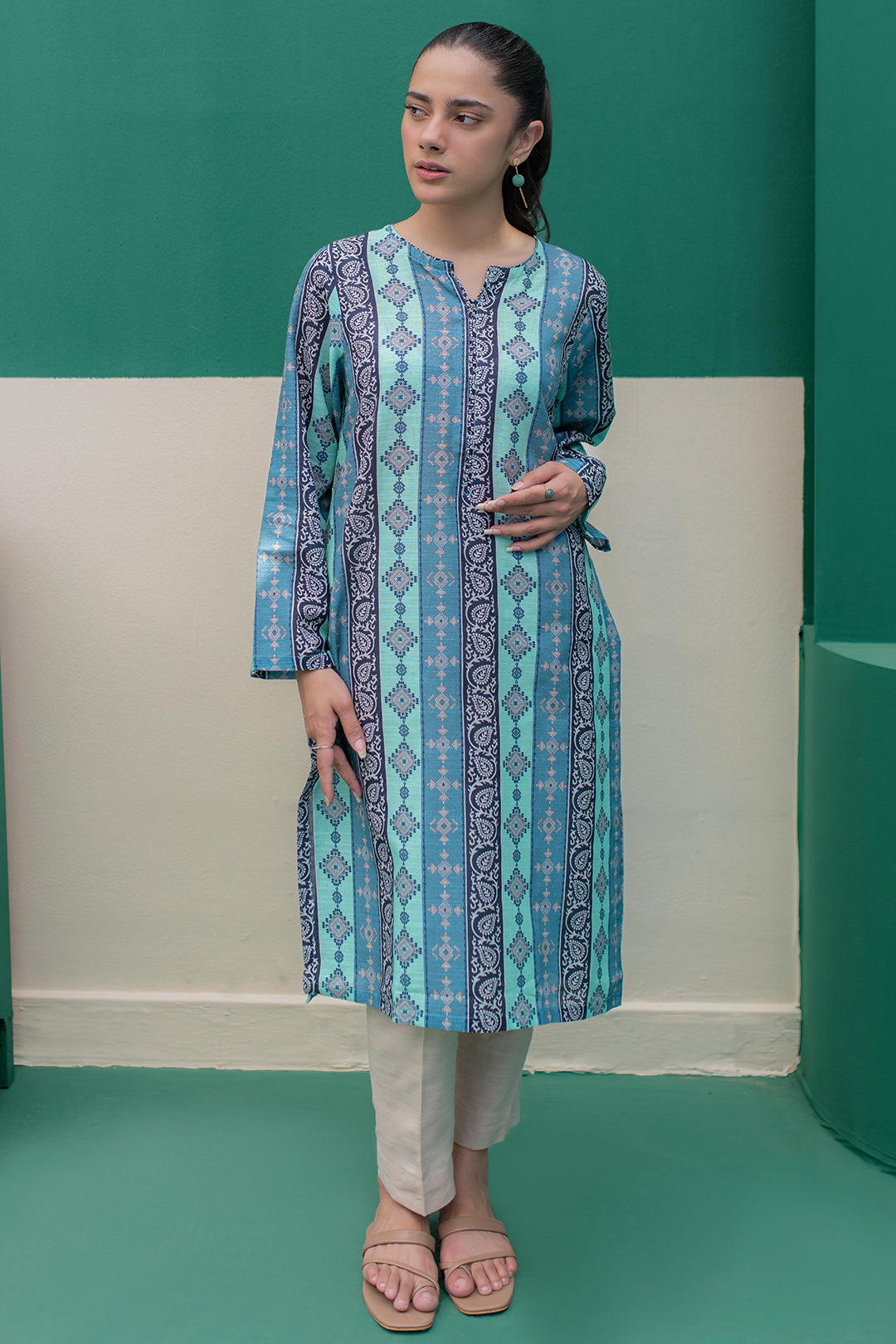 Zellbury | Winter Pret | Kurta - 3045 - Libasekhas