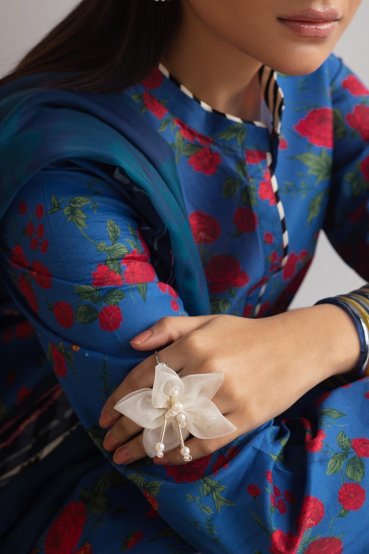 Zara Shahjahan | Coco Prints 24 | BULBUL-D1 - House Of Anaya