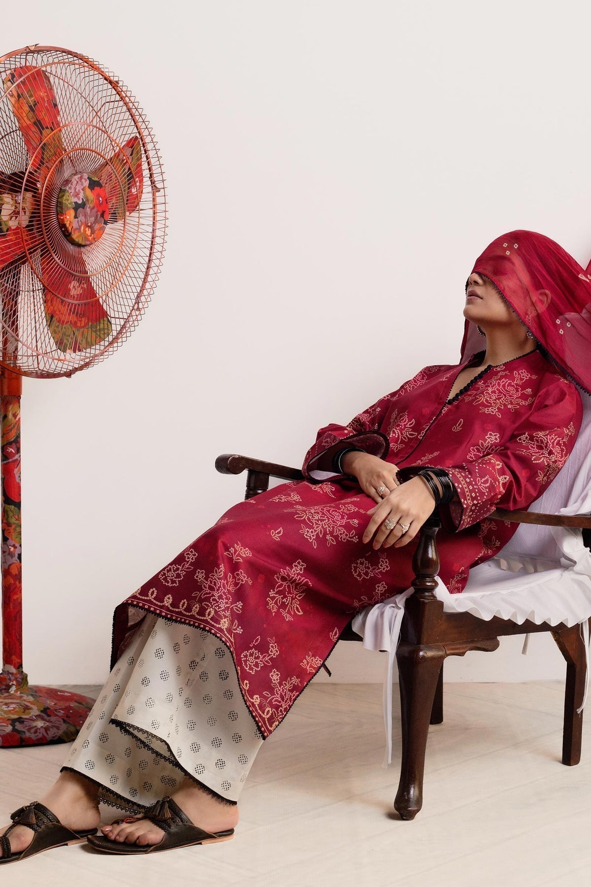 Zara Shahjahan | Coco Prints 24 | GULAB-D5 - House Of Anaya