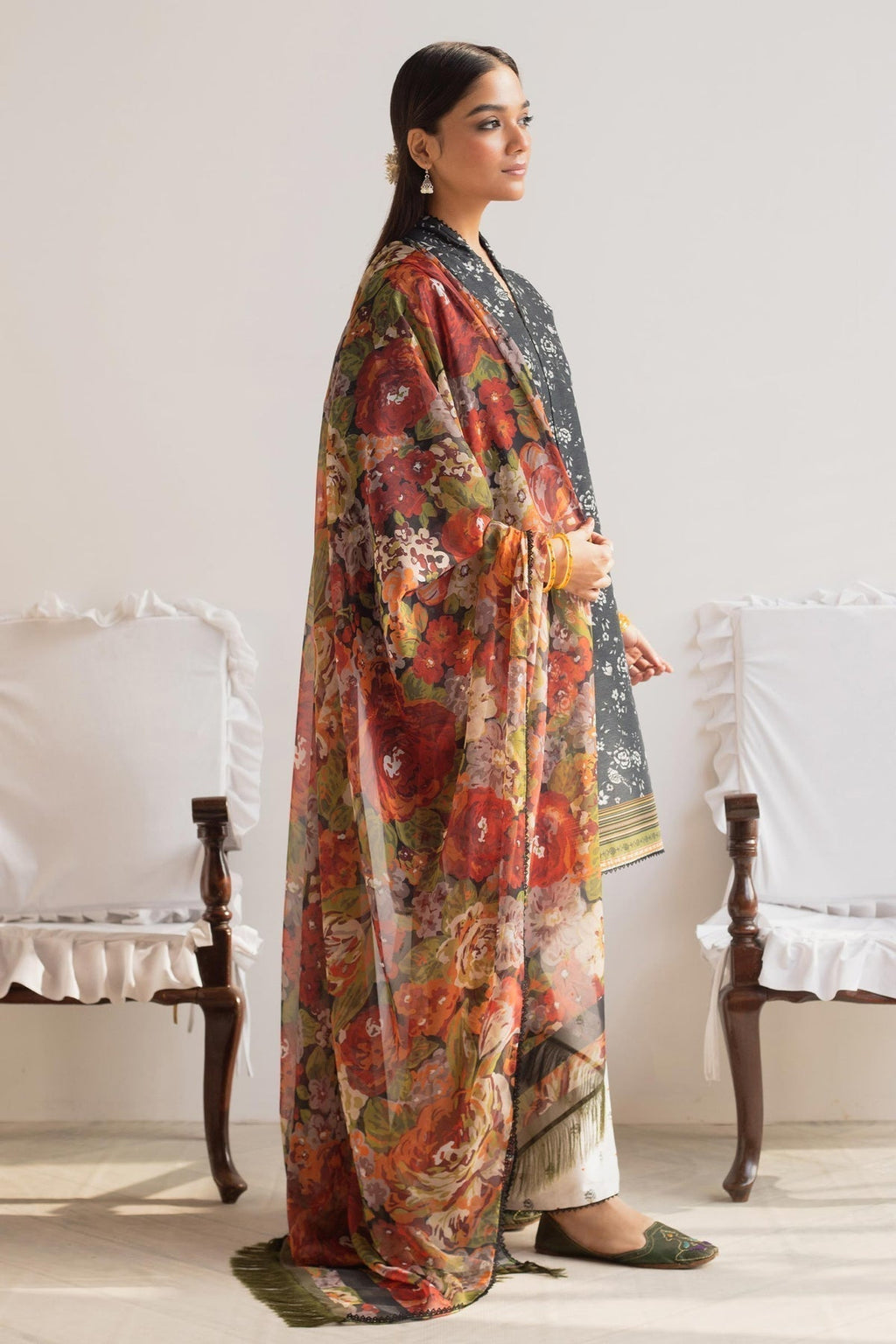 Zara Shahjahan | Coco Prints 24 | AFSANA-D7 - House Of Anaya