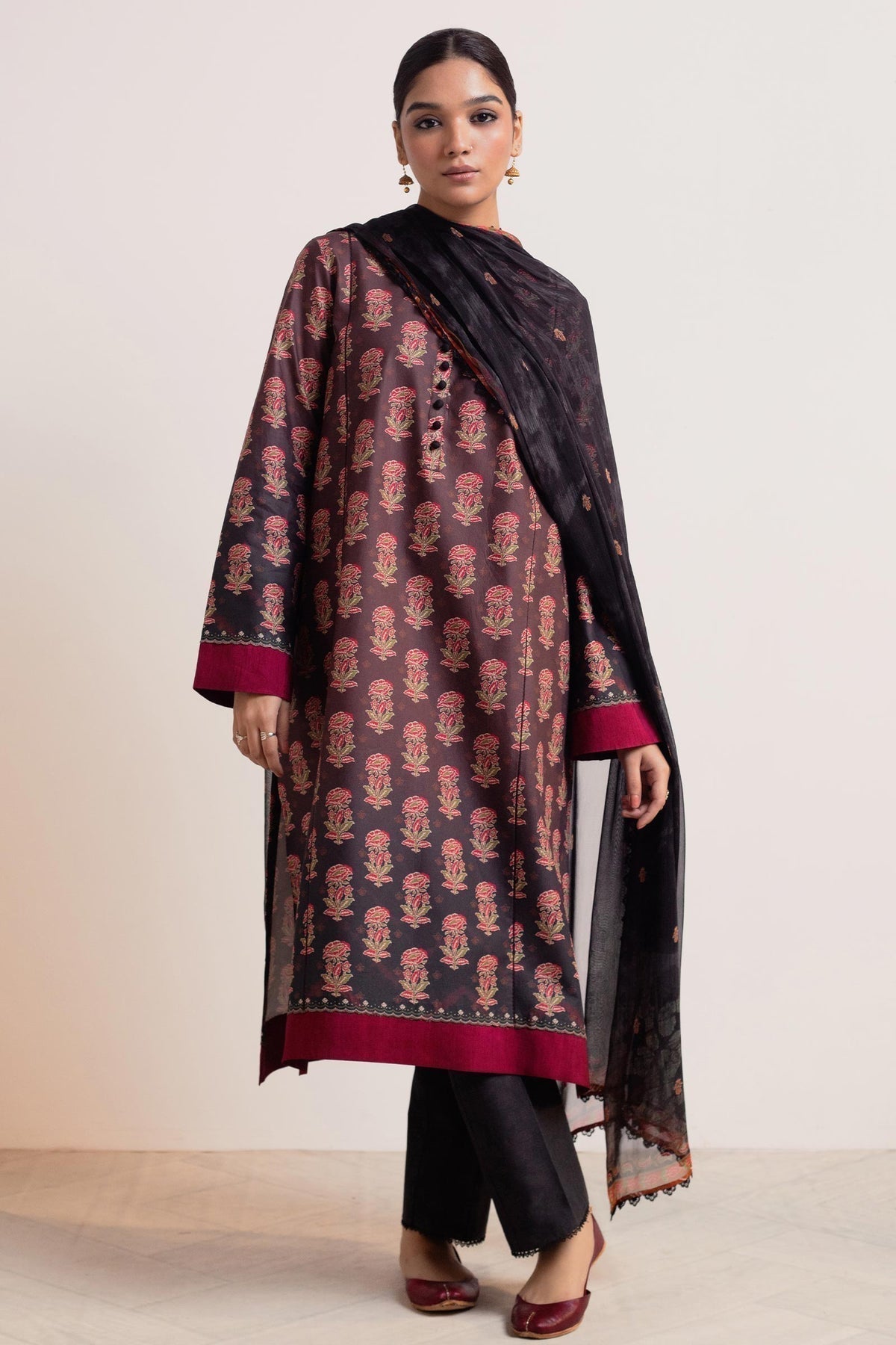 Zara Shahjahan | Coco Prints 24 | SURKH-D9 - House Of Anaya