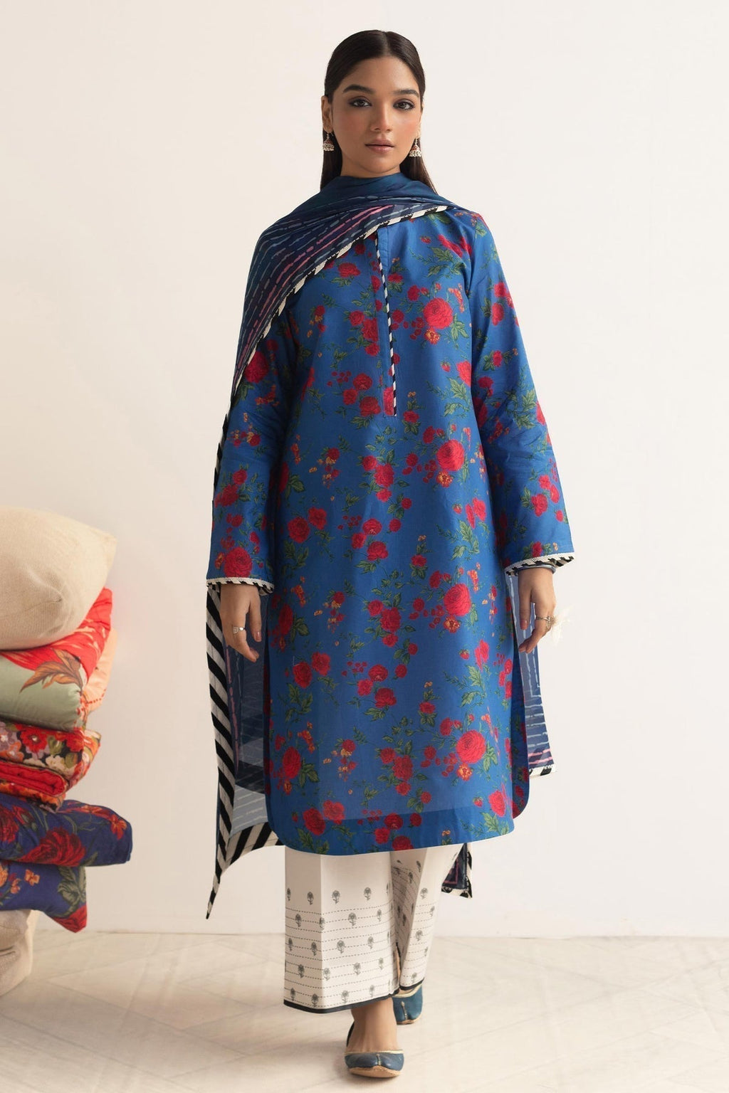 Zara Shahjahan | Coco Prints 24 | BULBUL-D1 - House Of Anaya
