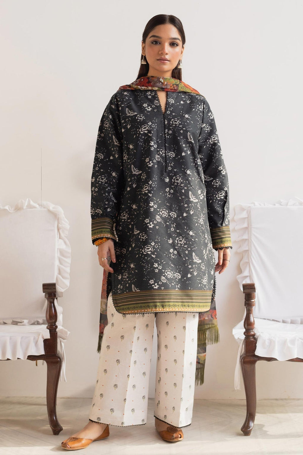 Zara Shahjahan | Coco Prints 24 | AFSANA-D7 - House Of Anaya