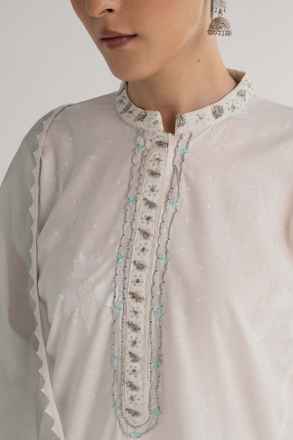 Zara Shahjahan | Handcrafted Suits | ZHC-046 - House Of Anaya