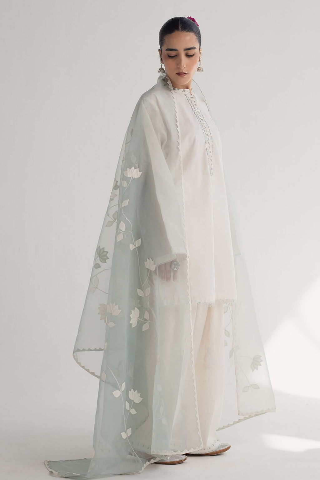 Zara Shahjahan | Handcrafted Suits | ZHC-046 - House Of Anaya