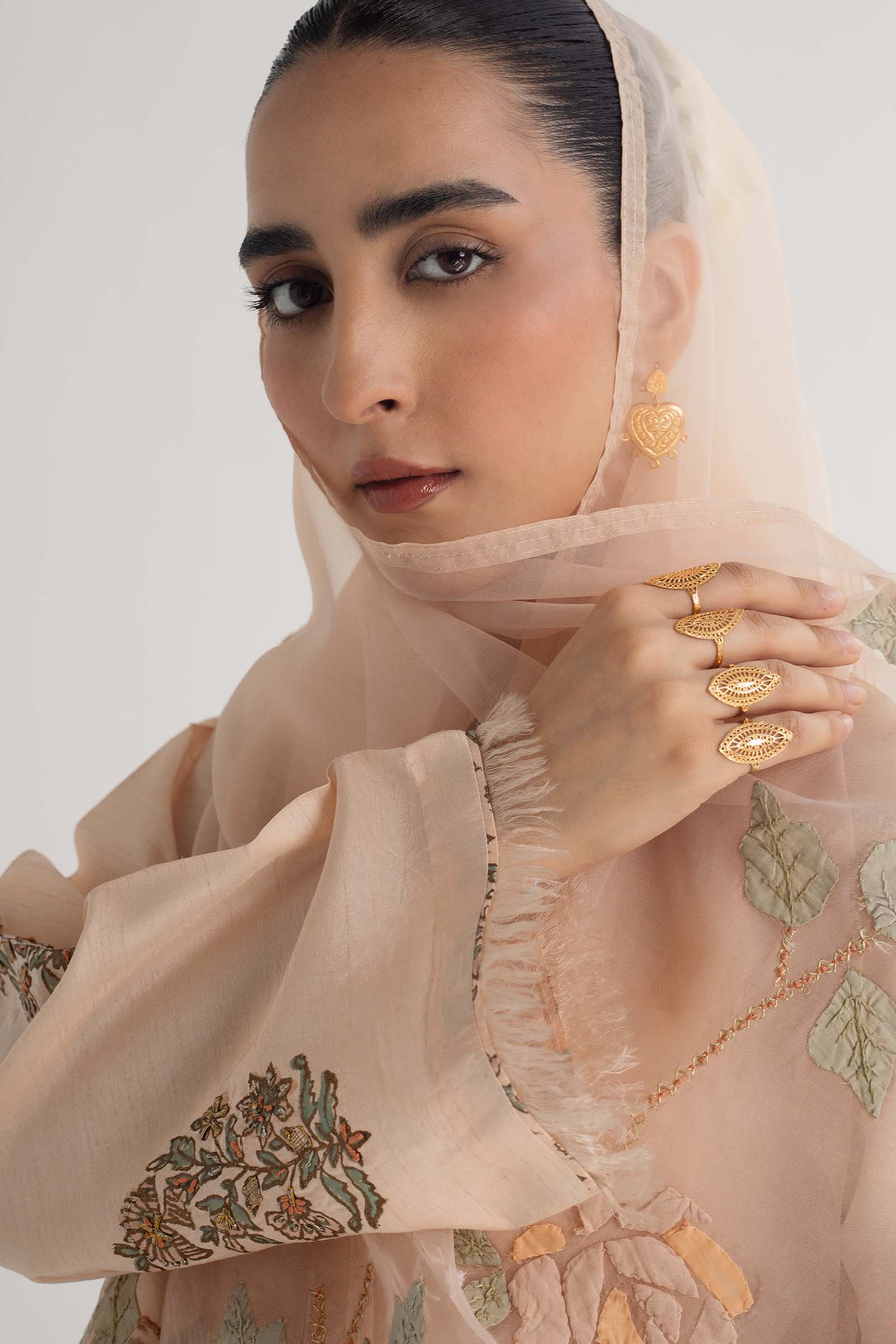 Zara Shahjahan | Handcrafted Suits | ZHC-049 - House Of Anaya