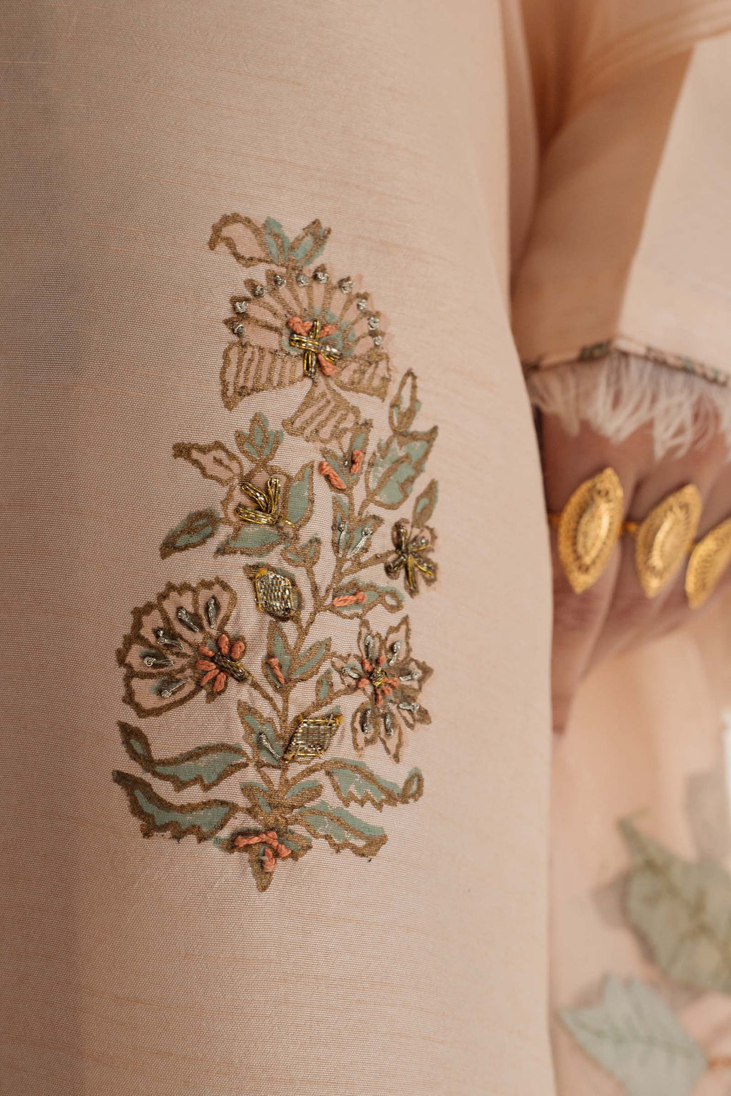 Zara Shahjahan | Handcrafted Suits | ZHC-049 - House Of Anaya